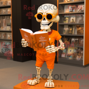 Postava maskota Orange...
