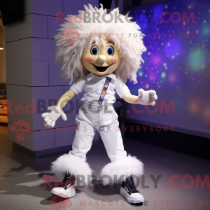 Hvide irske dansesko maskot...