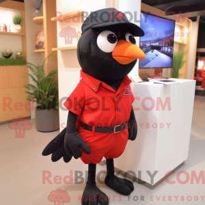 Red Blackbird maskot...