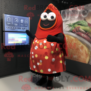 Shakshuka maskot kostume...