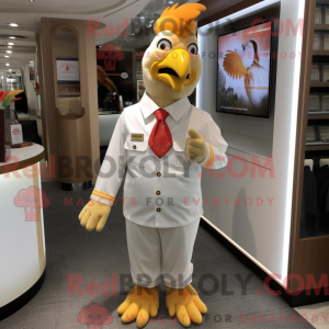 Máscara de frango com...