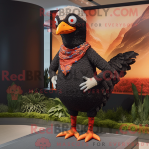 Pheasant mascot costume...