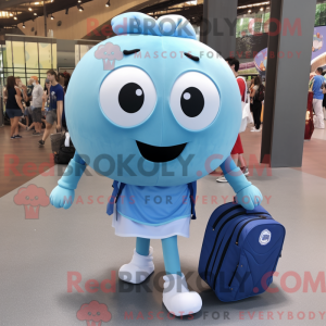 Disfraz de mascota Sky Blue...