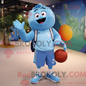 Disfraz de mascota Sky Blue...