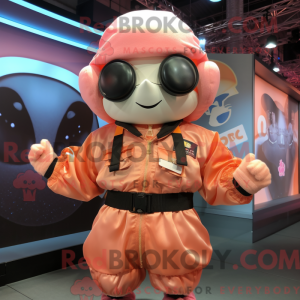 Peach Commando mascot...