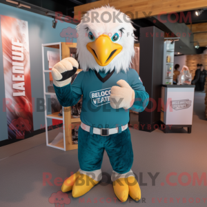 Blågrønn Bald Eagle...