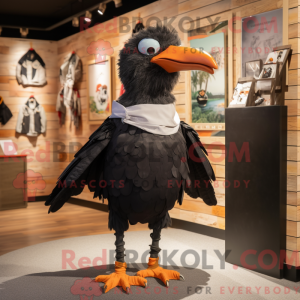 Black Seagull maskot...