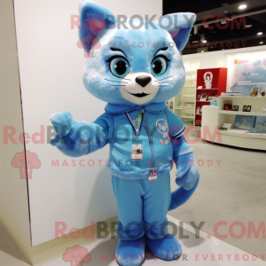 Costume mascotte de chat...