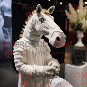 Costume mascotte de Quagga...