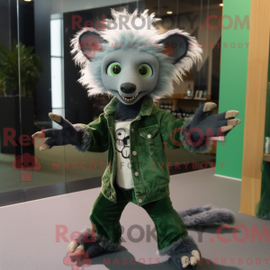 Forest Green Aye-Aye mascot...