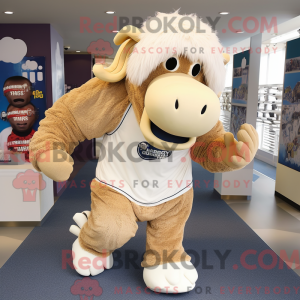 Personaggio mascotte mammut...