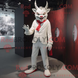 Costume mascotte de Diable...