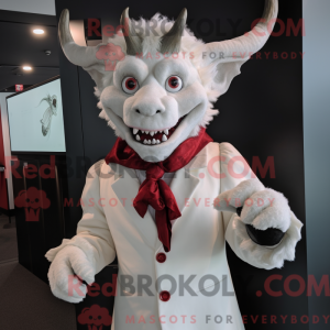 White Devil mascot costume...