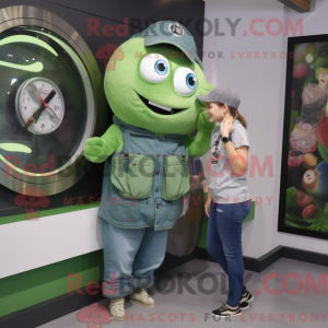 Forest Green Gyro mascot...