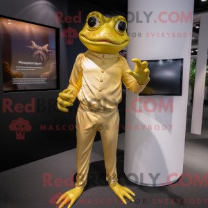 Disfraz de mascota Gold...