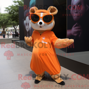 Oranje Vliegende Eekhoorn...