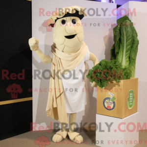 Costume mascotte de salade...