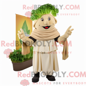 Máscara bege Caesar Salat...