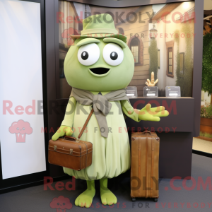 Maskottchenkostüm Olive...