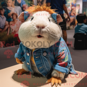 Guinea Pig mascot costume...