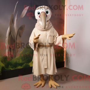 Beżowa maskotka Albatross...