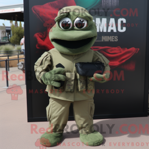 Oliven Marine Recon maskot...
