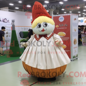 Onion mascot costume...