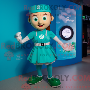 Cyan Irish Dancer...
