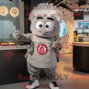 Personnage mascotte de...