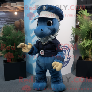 Navy Seahorse...