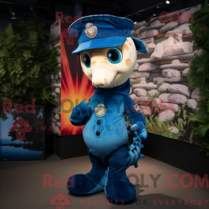 Navy Seahorse...