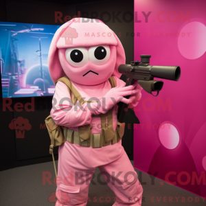 Disfraz de mascota Pink...