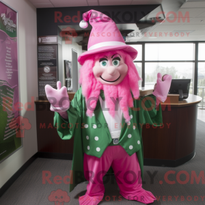 Roze kabouterhoed...