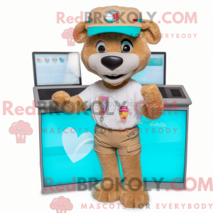 Tan Arrow Of Love mascot...