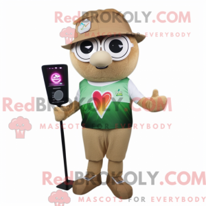 Tan Arrow Of Love mascot...