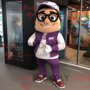 Purple Doctor mascot...