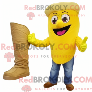 Yellow Jambalaya mascot...