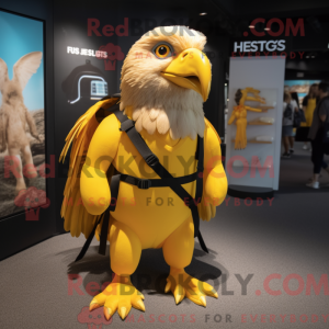 Costume mascotte d aigle de...