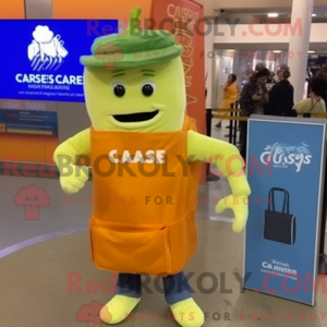 Personaggio mascotte Orange...