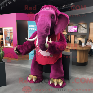 Magenta Mammoth máscara de...