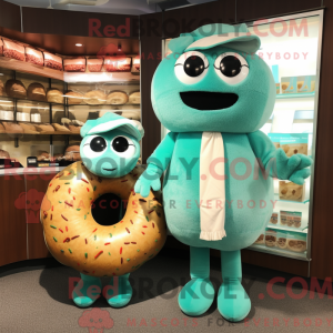 Turquoise Bagels...