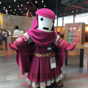 Postava maskota Magenta...
