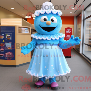 Postava maskota Blue...