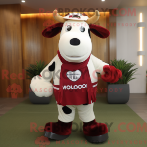 Maroon Holstein Cow...