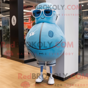 Cyan Basketball Ball...