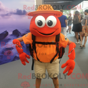 Personaggio mascotte Orange...