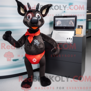 Black Deer maskot...
