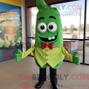 Grøn Enchiladas maskot...