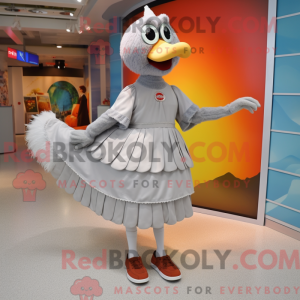 Sølv Tyrkia maskot drakt...