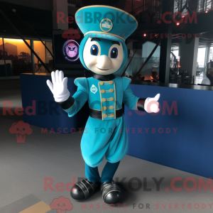 Teal Ring Master máscara de...